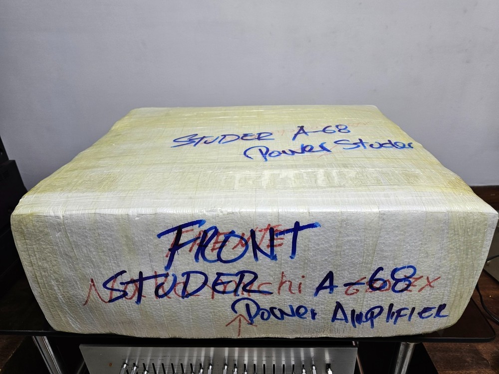 Studer A-68 Power Amp Serviced Good Condition
