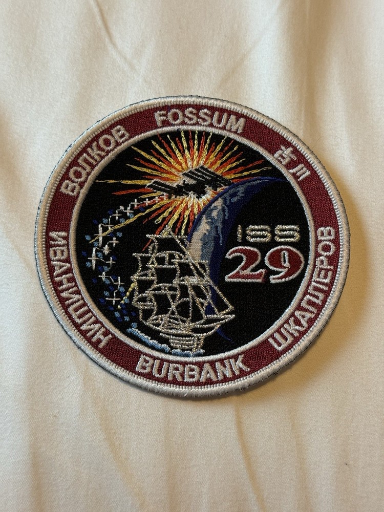 ISS 29 ROUND PATCH 4" Original NASA Space International Space Station