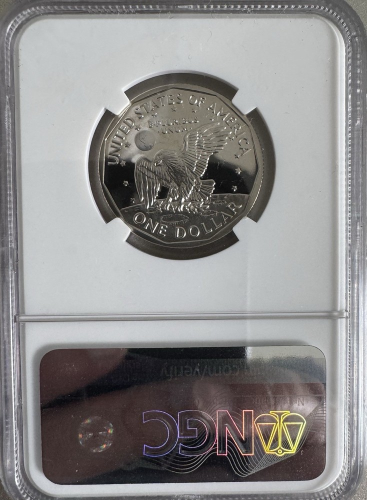 Susan B Anthony Proof Set Collection NGC