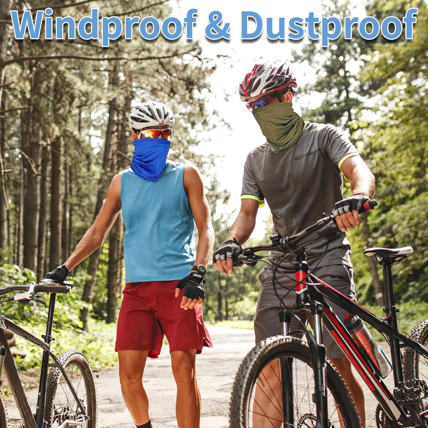 Mascaras para el sol UV 5 pzs mascara Sun pasamontañas pasamontana cubre cara US