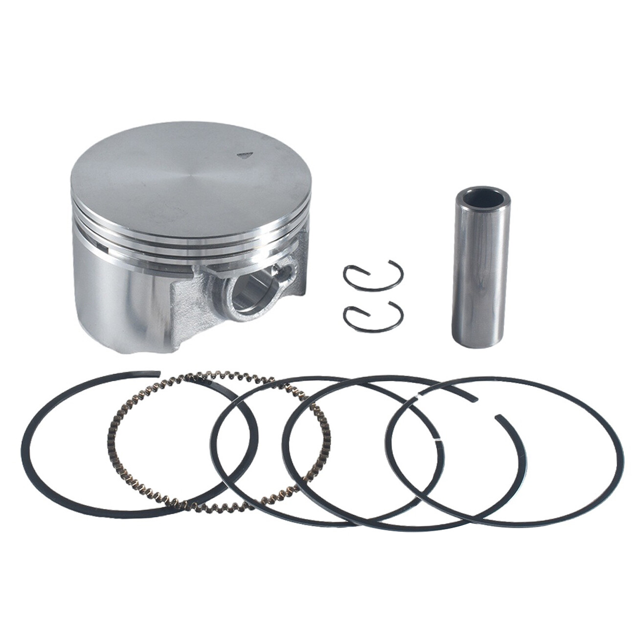 68mm Flat Top Piston Kit STD Bore For 196cc Chinese Clone & Honda GX160 GX200