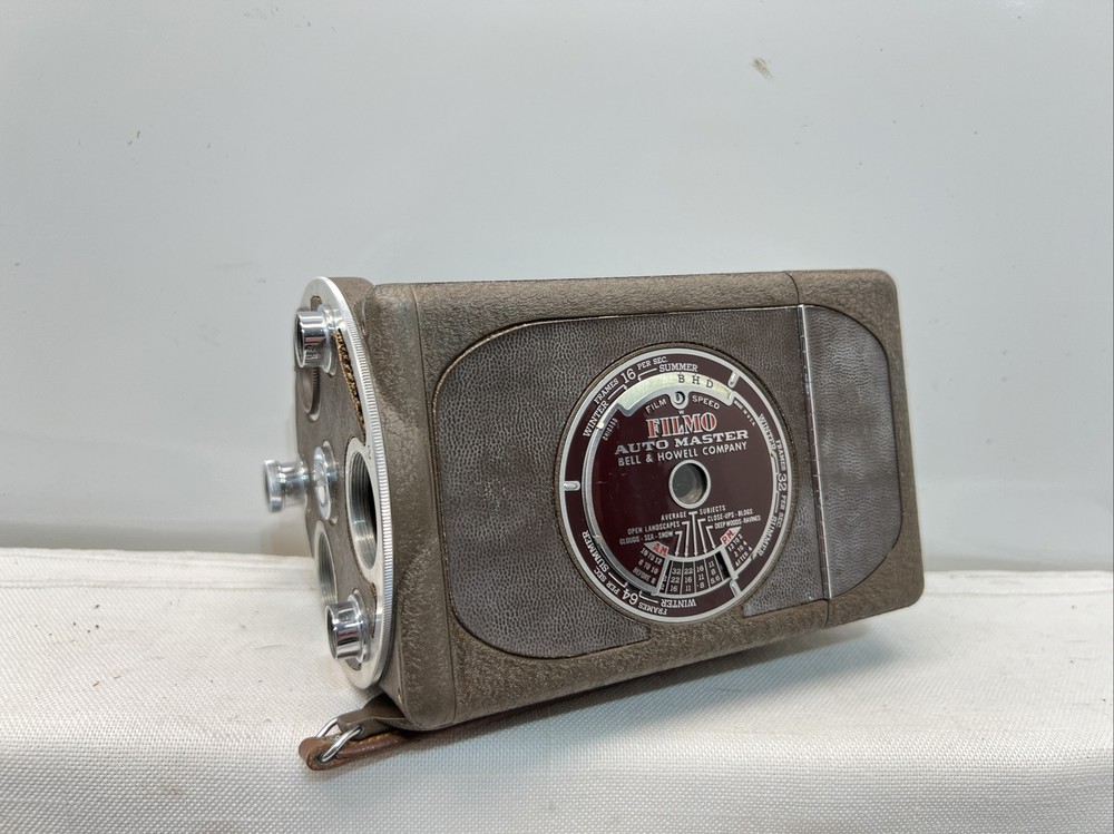 Bell & Howell Filmo Auto Master Automatic Cine Camera 16mm