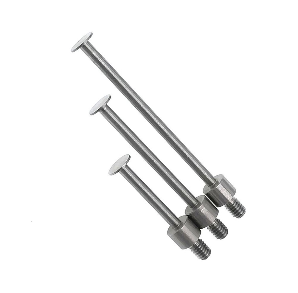 Flat Points Disc Contact Point Plan for 4-48 UNF Depth Gauge Dial Indicator