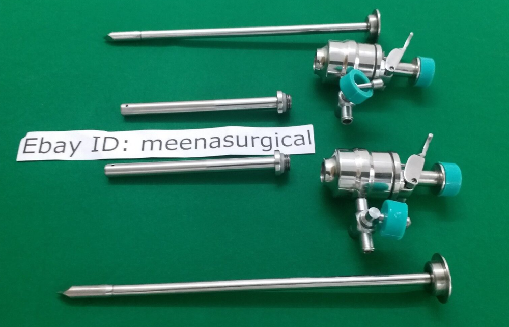 2pc Trocar Cannula 3mm Laparoscopic Laparoscopy Endoscopy Surgical Instruments