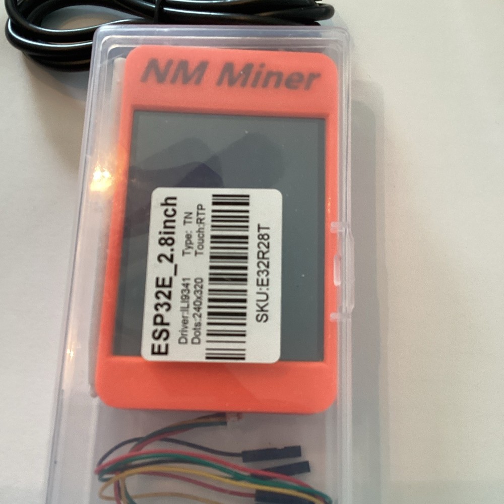 NM Miner ESP32E 2.8 inch USB Virtual Currency Mining Hardware
