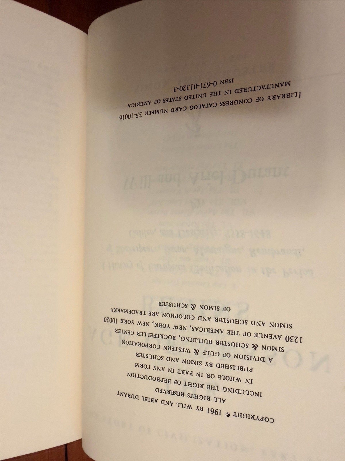 The Story of Civilization - 11 Volumes Complete Set HC/DJ Will & Ariel Durant