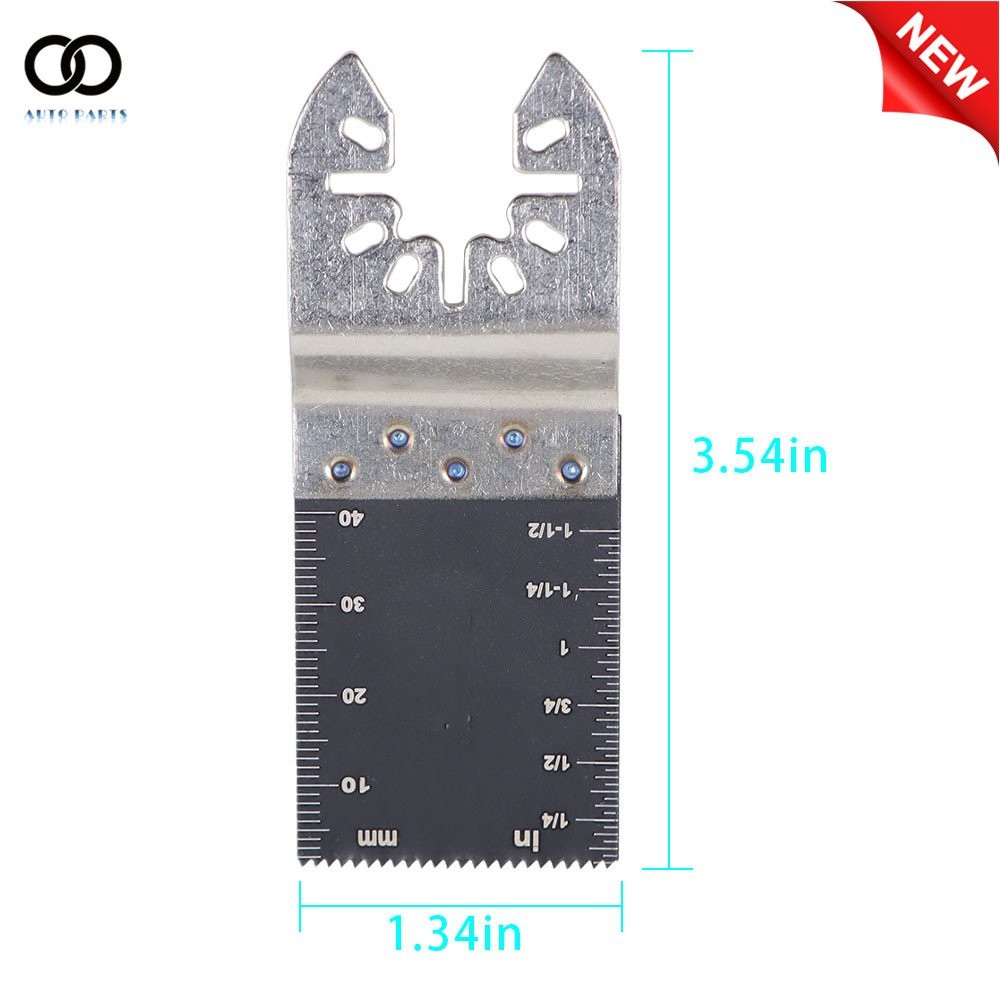 20 PC Oscillating Tool Multitool Quick Release Oscillating Saw Blades
