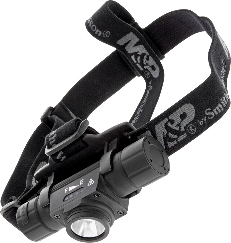 Smith & Wesson M&P Night Headlamp Fully Adjustable Elastic Aluminum Construction