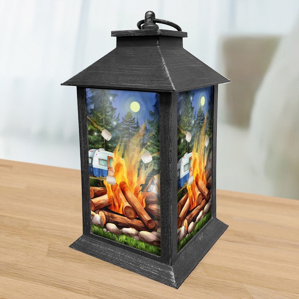 Briarwood Lane Roasting Marhmallows Lantern