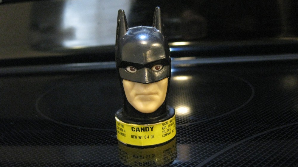 Vintage DC Comics Plastic Batman Candy Container