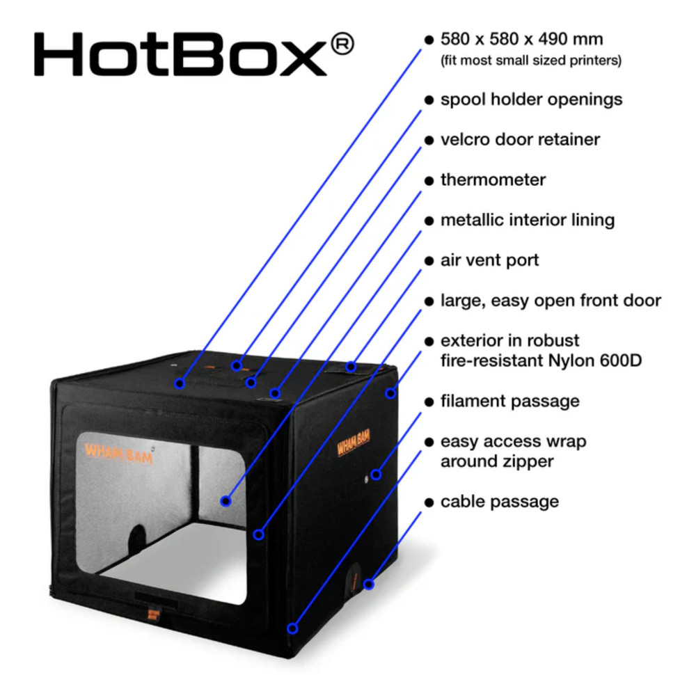 Wham Bam HotBox - 3D Printer Enclosure