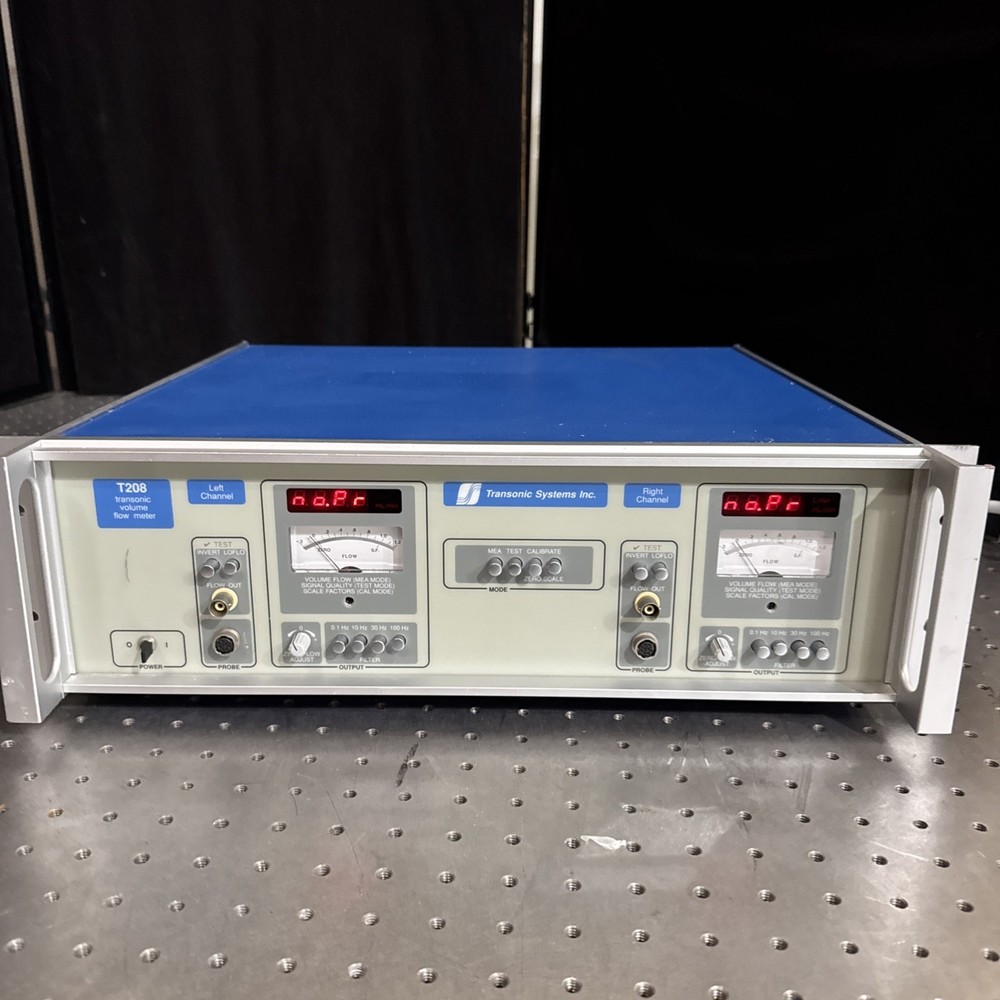 Transonic Systems T208 Volume Flow Meter
