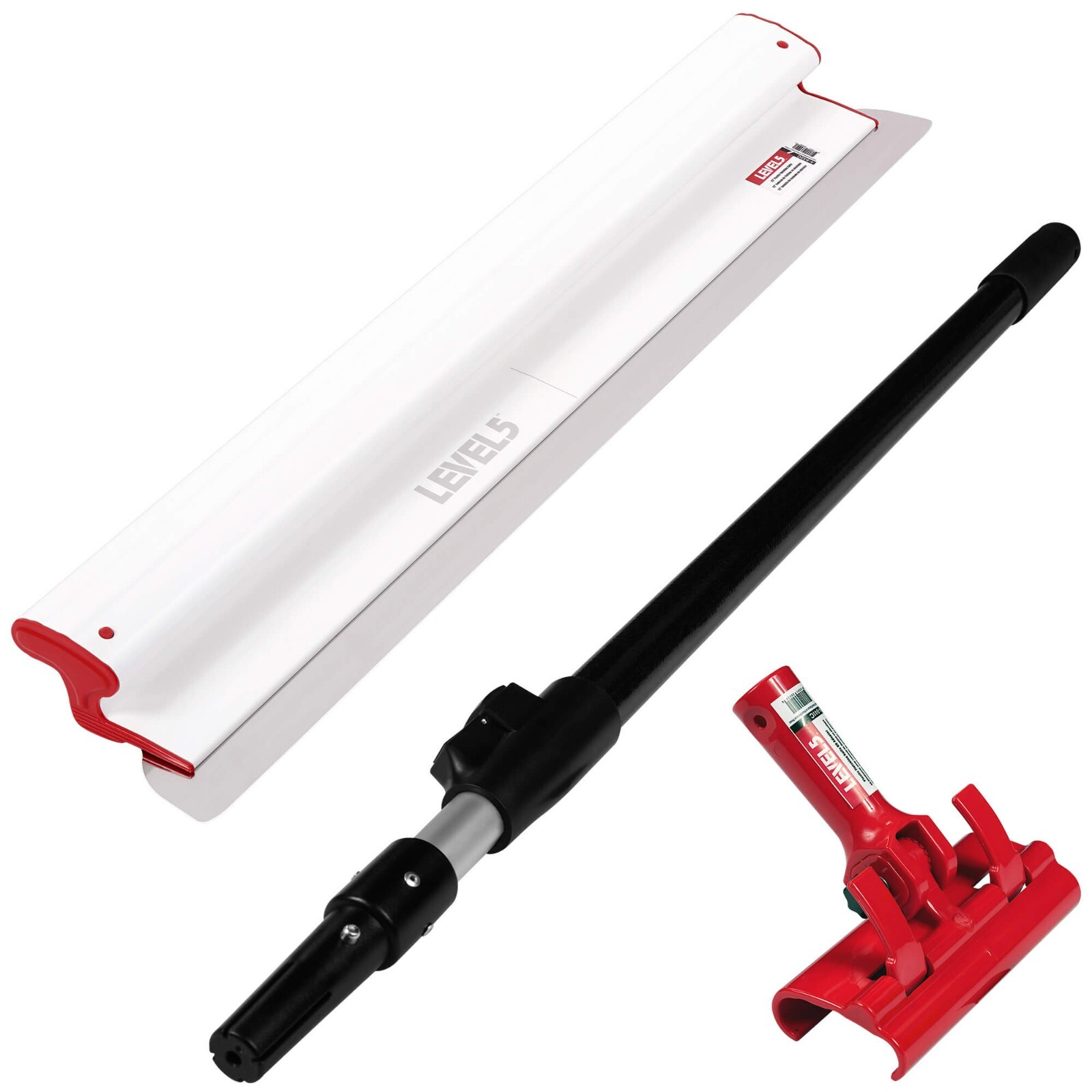 LEVEL5 32" Composite Skimming Blade w/ 38.5"-63" Ext. Handle + Adapter | 5-426C