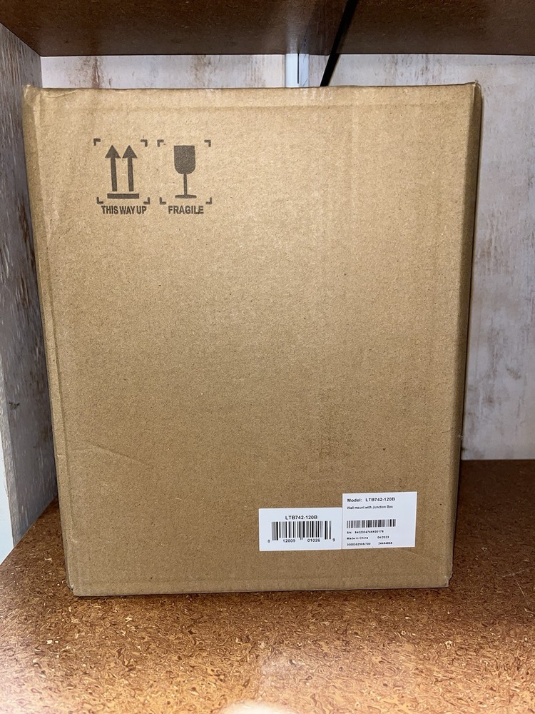 LTS Security Wall Mount With Junction Box, Model LTB742-120B