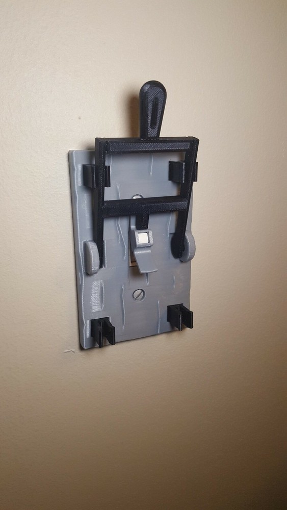 Frankenstein Light Switch cover for Halloween