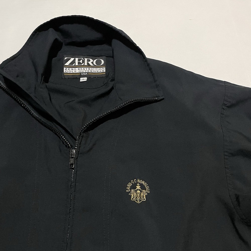 Zero Restriction Lightweight Golf Jacket Small Full Zip Windbreaker Honolulu