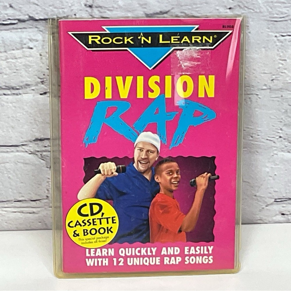 Rock 'N Learn Addition Rap & Division Rap Educational Fun *Missing Division CD*