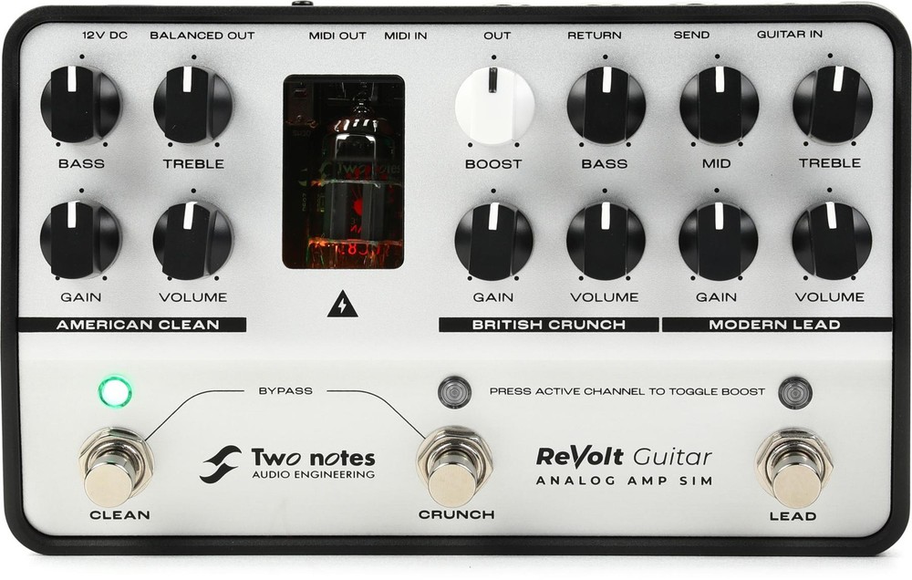 Two Notes ReVolt All-analog Guitar Amp Simulator Pedal