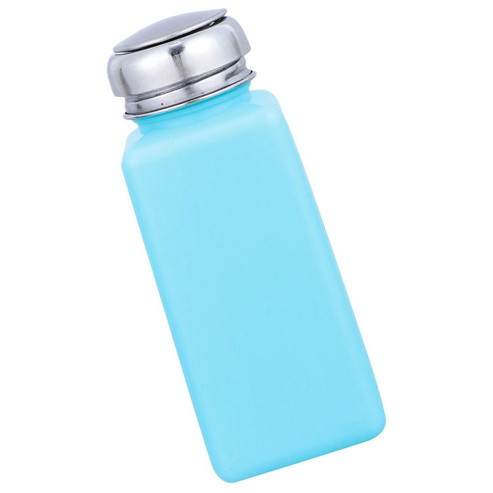 Push Down Pump Dispenser Bottle Plastic 250 ml Liquid Container for Laboratory