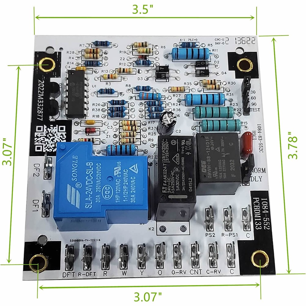 PCBDM133S Defrost Control Board For Applications Model ANZ130181AA