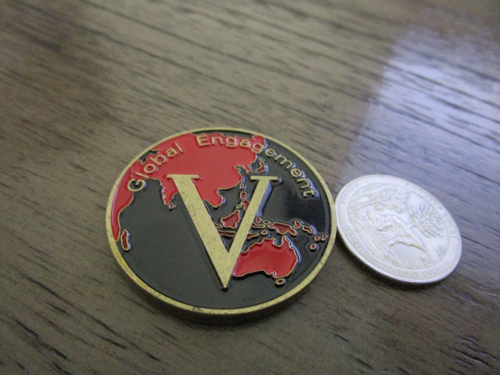 USAF Global Engagement V Challenge Coin #394S