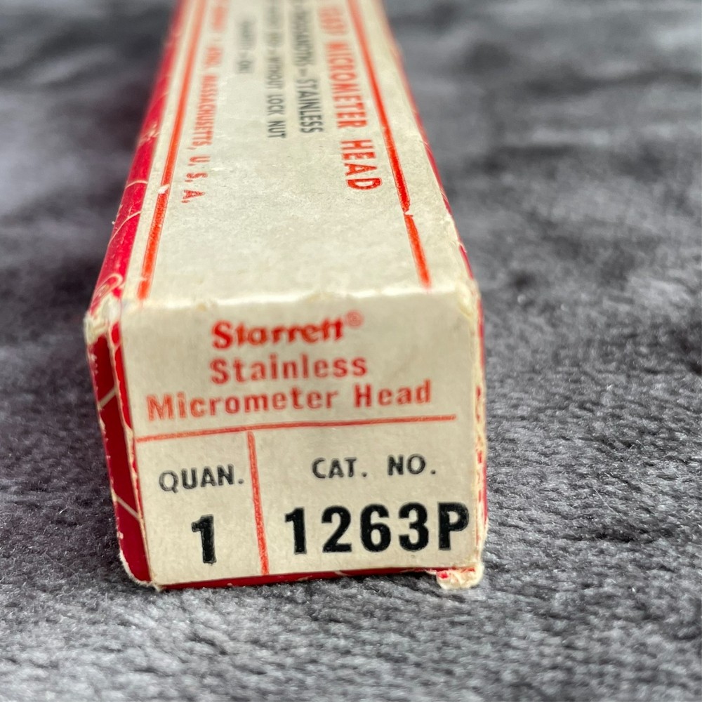 Starrett 1263P Micrometer Head