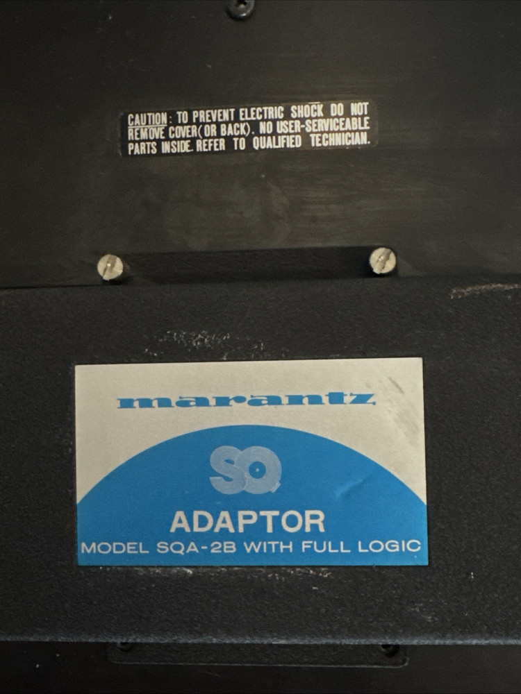 Marantz Model 4000 Quadradial 4 Amplifier