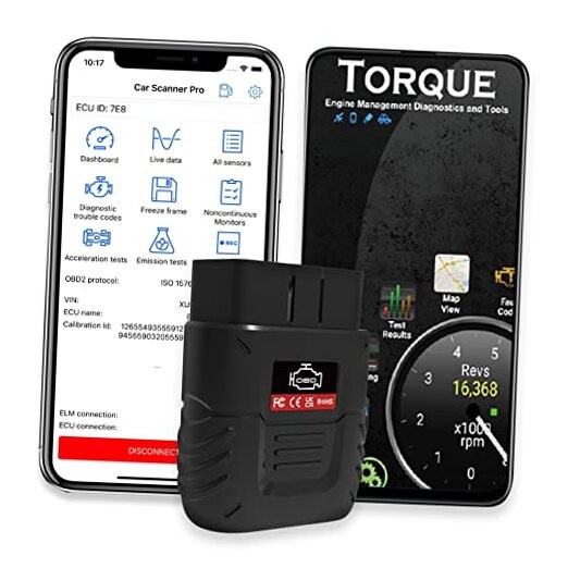 OBD2 Scanner Bluetooth Auto Diagnostic Scan Tool Car Fault Check Engine Light