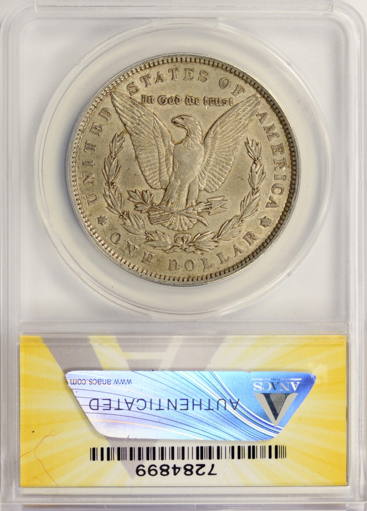 1891 $1 Morgan Dollar ANACS EF45