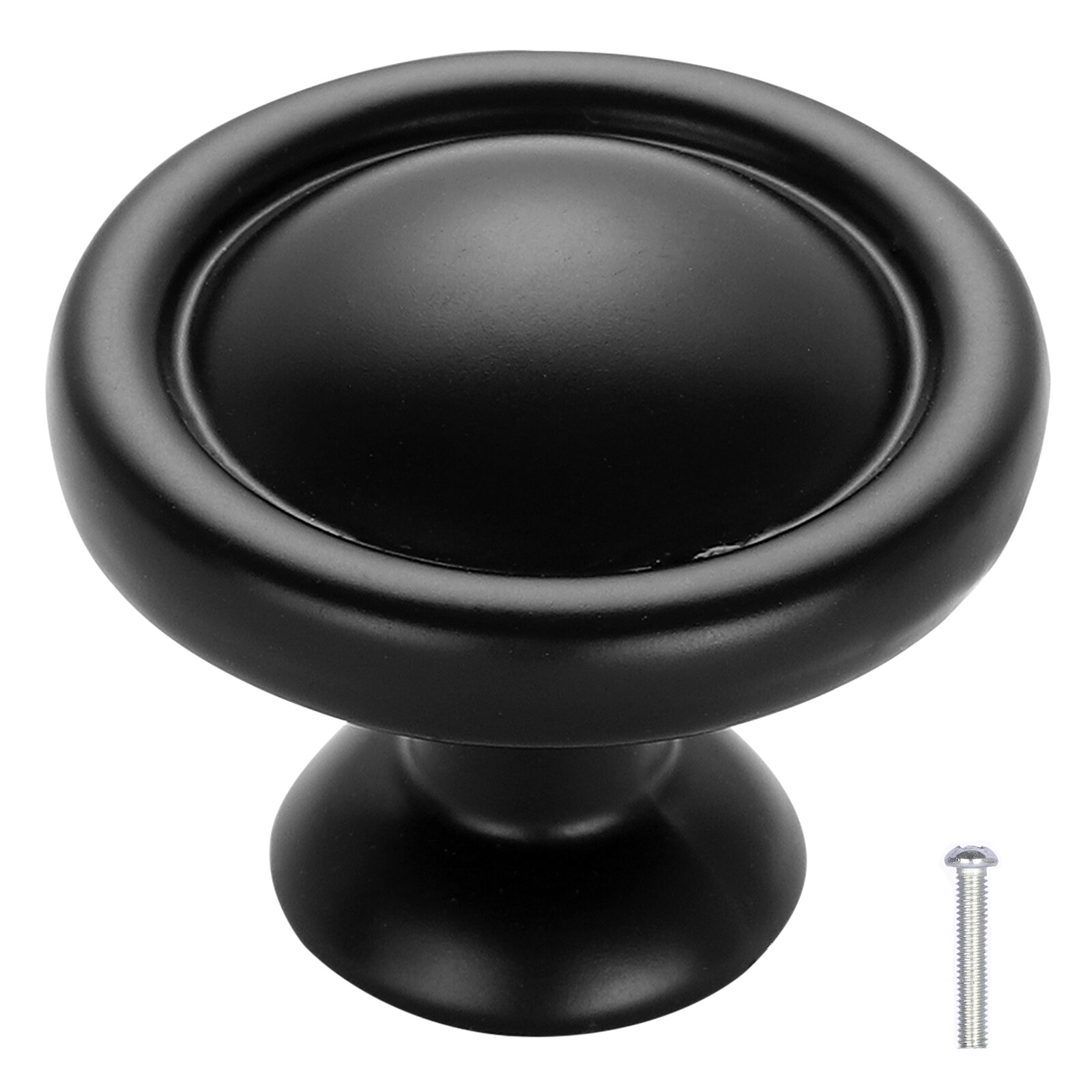 Cabinet Knobs Hardware Bedroom Kitchen Drawer Cupboard Handle Pulls Matte Black