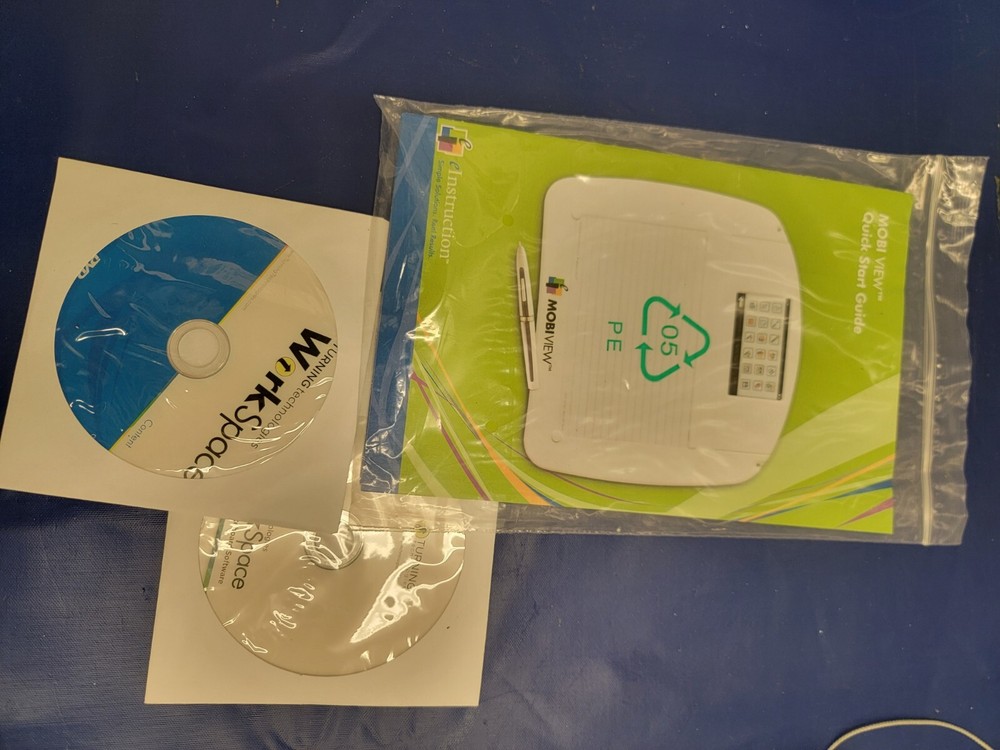 eInstructions MWB600 Mobiview Workspace Edition Tablet including Stylus and Dock