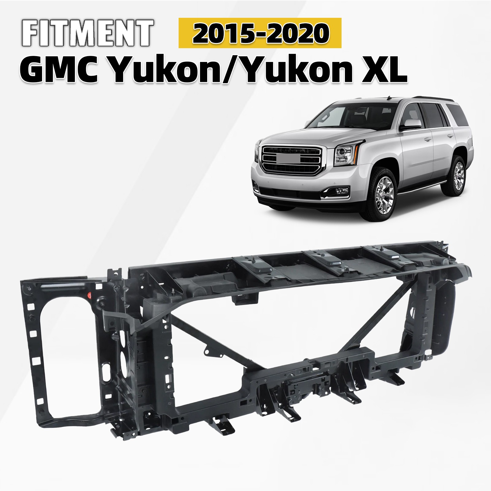Header Panel Radiator Support For 2015-2020 GMC YUKON 23266741 GM1220170