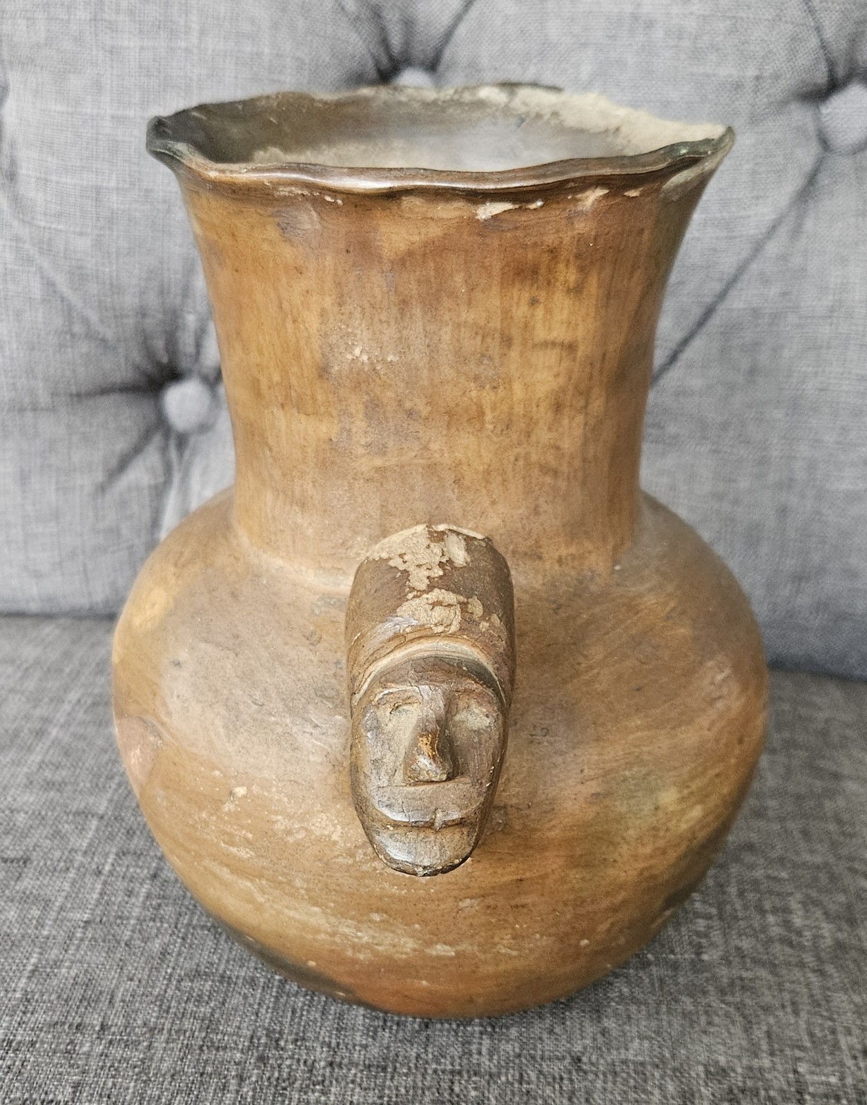 Catawba indian pottery, Unsigned Hagler Head
