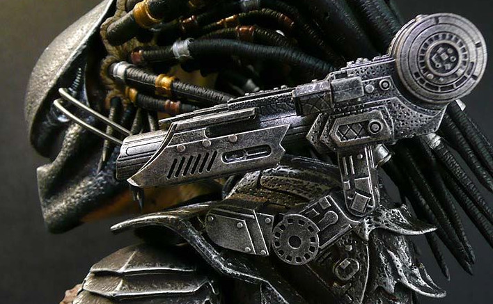Predator Shoulder Cannon plasma Two Size - File STL – OBJ For 3D Printing -