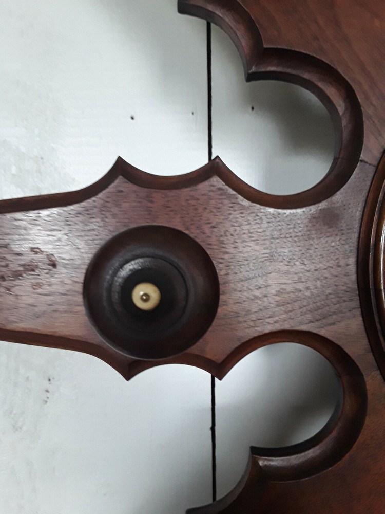Antique Walnut Hall Rack Umbrella Stand