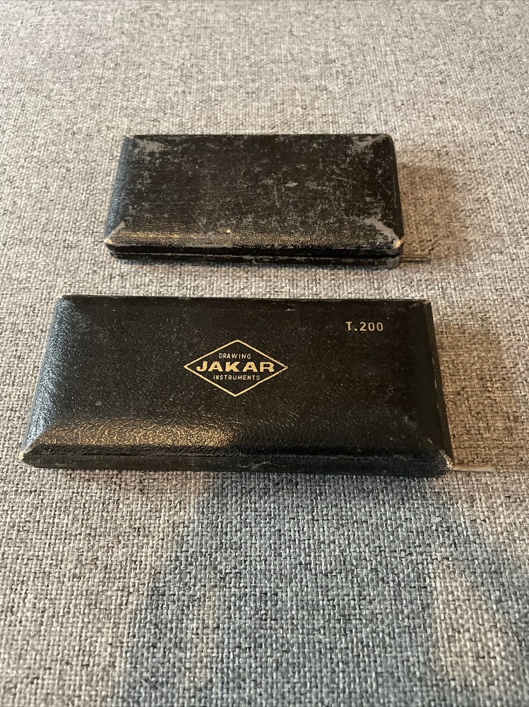 Vintage Jakar Technical Drafting Drawing Instruments - T.200 & Another