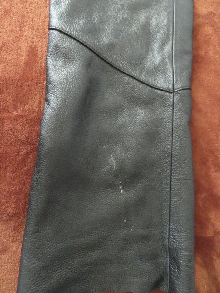 Harley Davidson Lined Leather Embossed Chaps 98091-06VM XL