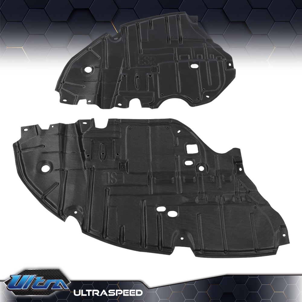 Engine Splash Shield Under Cover Left & Right Fits 2013-2015 Lexus ES350 ES300H