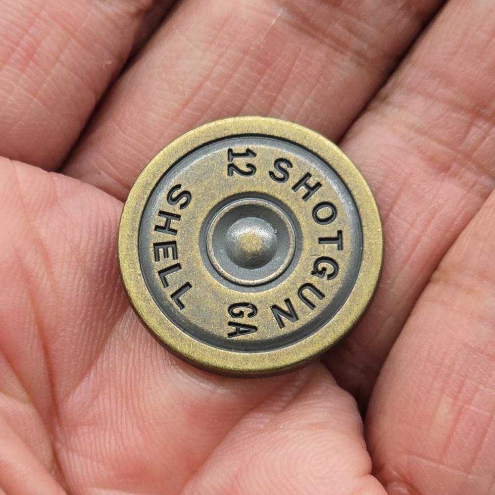 Shotgun Shell Line 24 Snap Button Nickel Decorative Snap Cap Socket Eyelet Stud