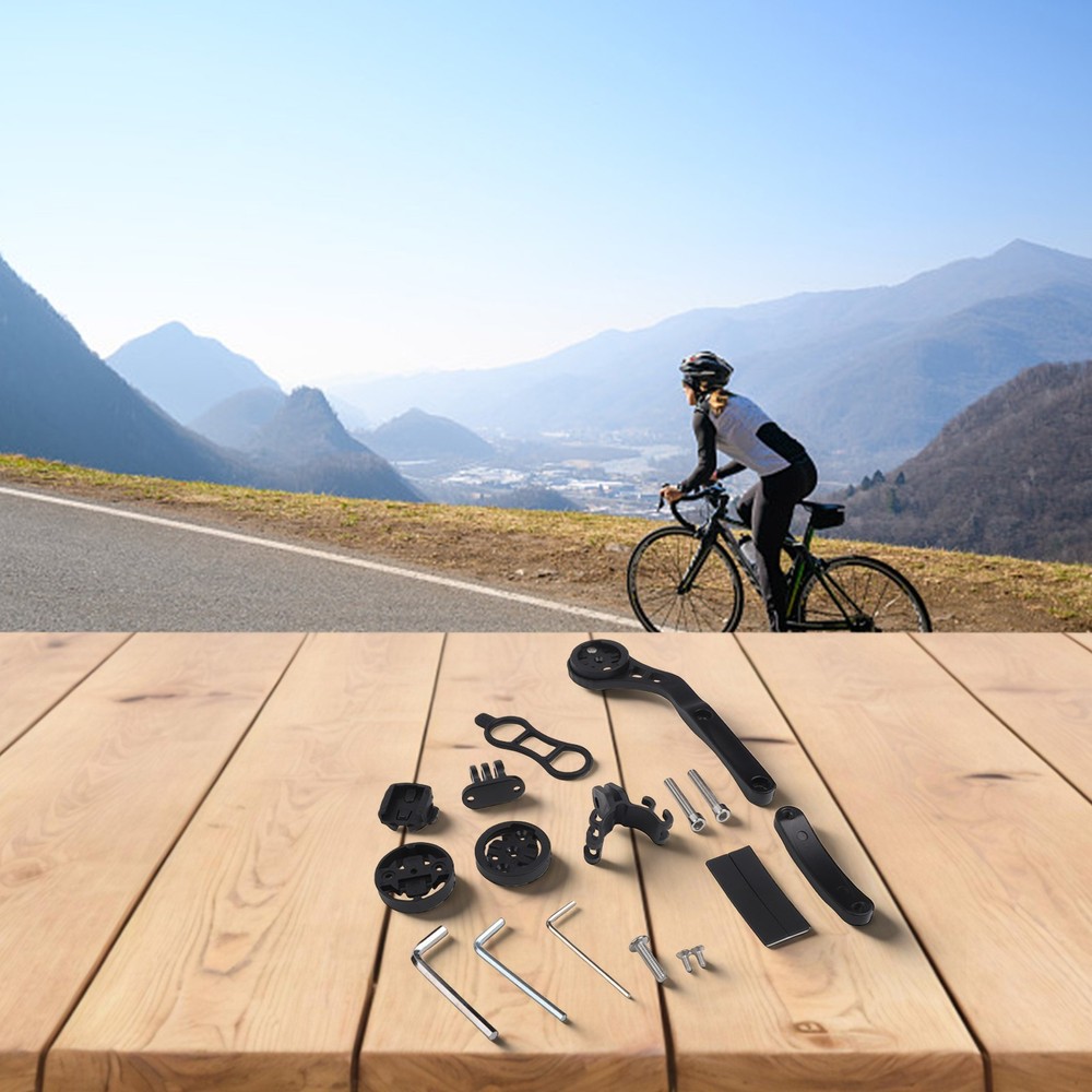 Lightweight Camera Base for Bicycle Stopwatch with Multiple Attachment Options