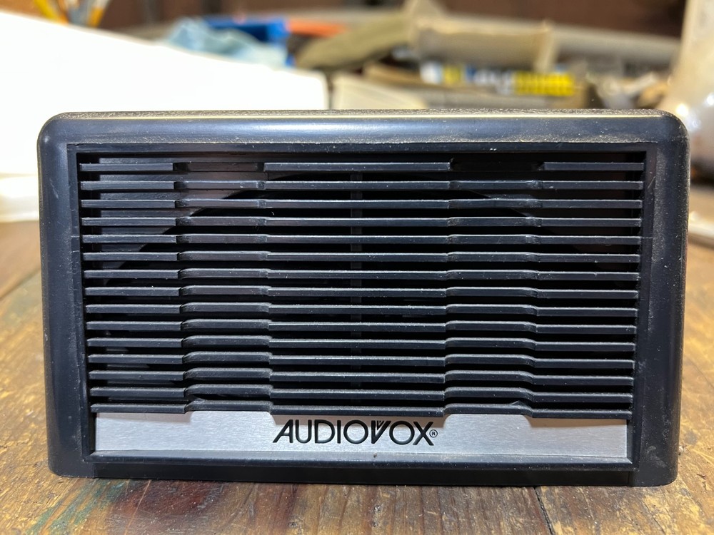 Retro AUDIOVOX Communications Speaker – Classic CB Accessory - UNTESTED