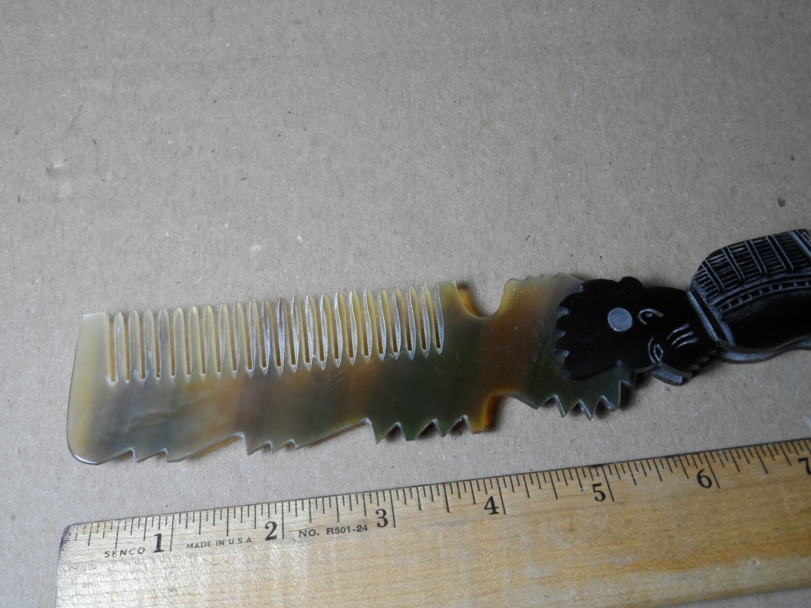 Reproduction Colonial Era Folding Comb Mountain Man Native Warrior