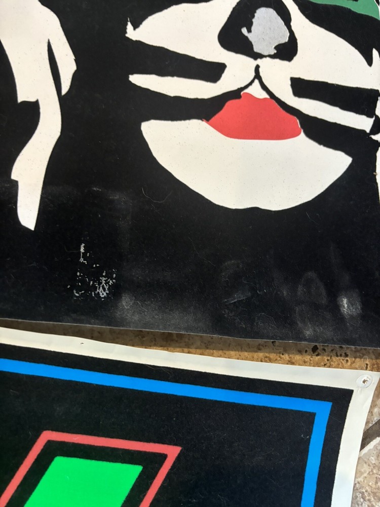 Kiss blacklight posters