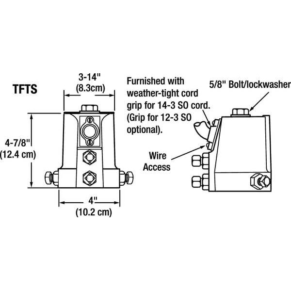 Lithonia Lighting Ftsu Tenon Mount Slipfitter