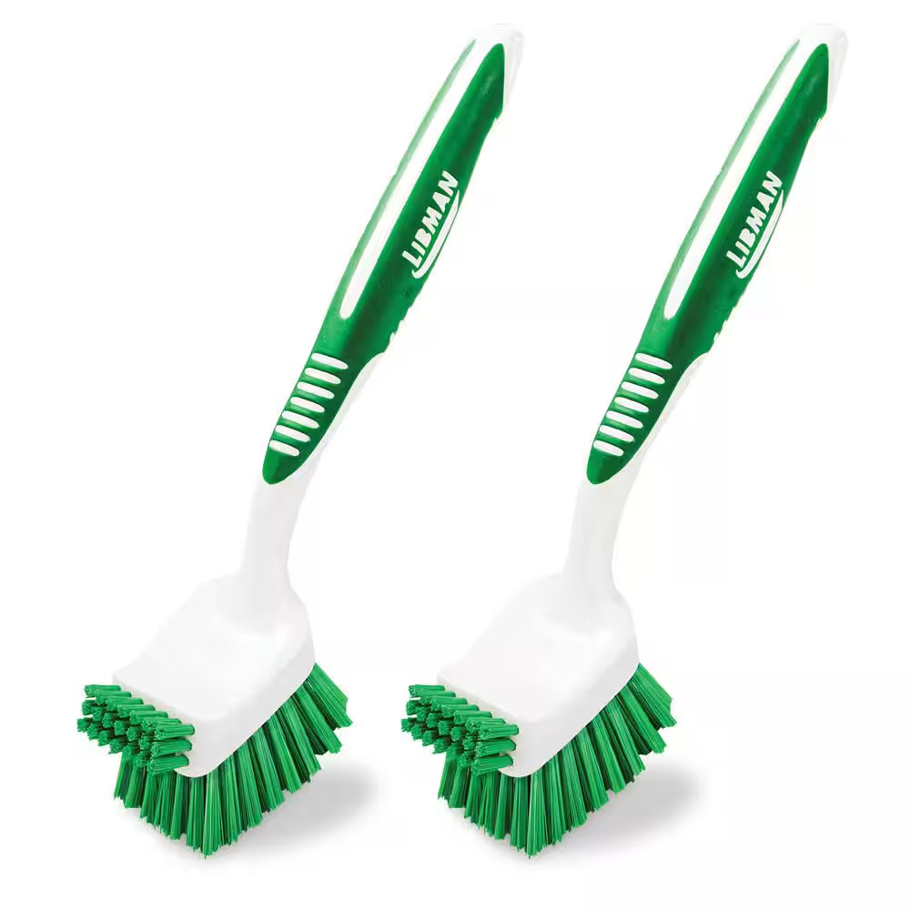 Big Job Kitchen Dishwashing Scrub Brush (2-Pack)