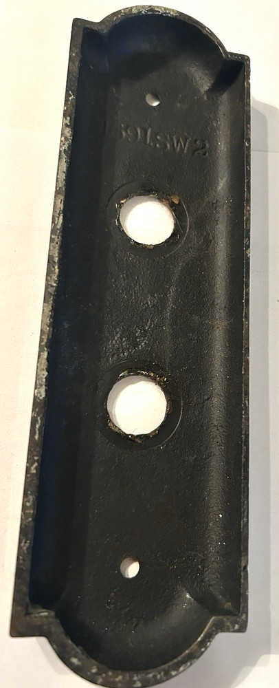 Vintage Cast Iron Elevator Lift Panel UP DOWN Button Hardware