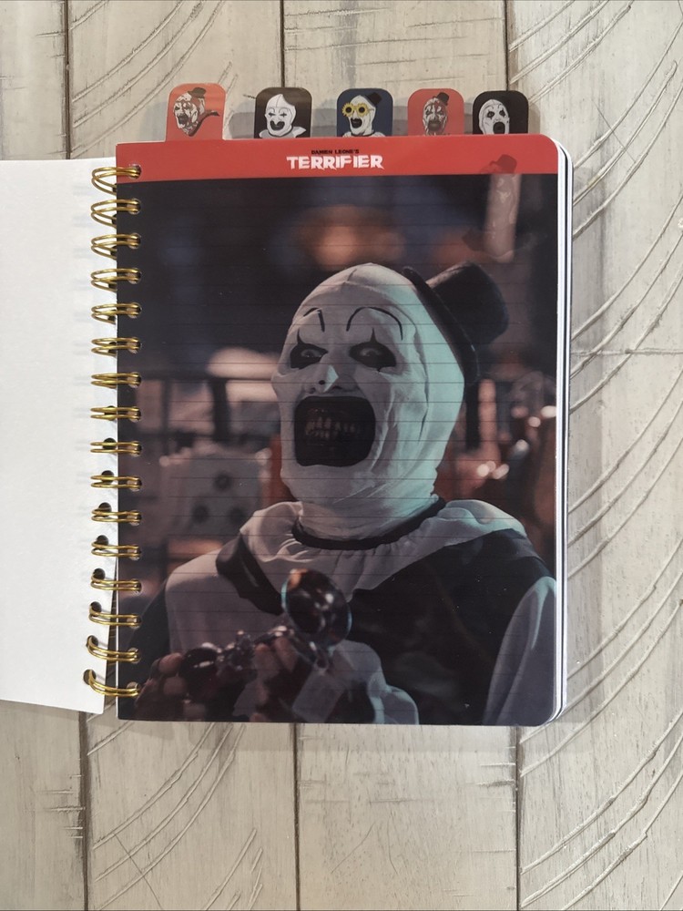 Terrifier Journal With Tabs