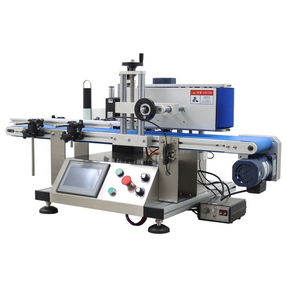 Auto Conveyor Table Round Bottle High-speed Coding Labeling Machine20-200PCS/min