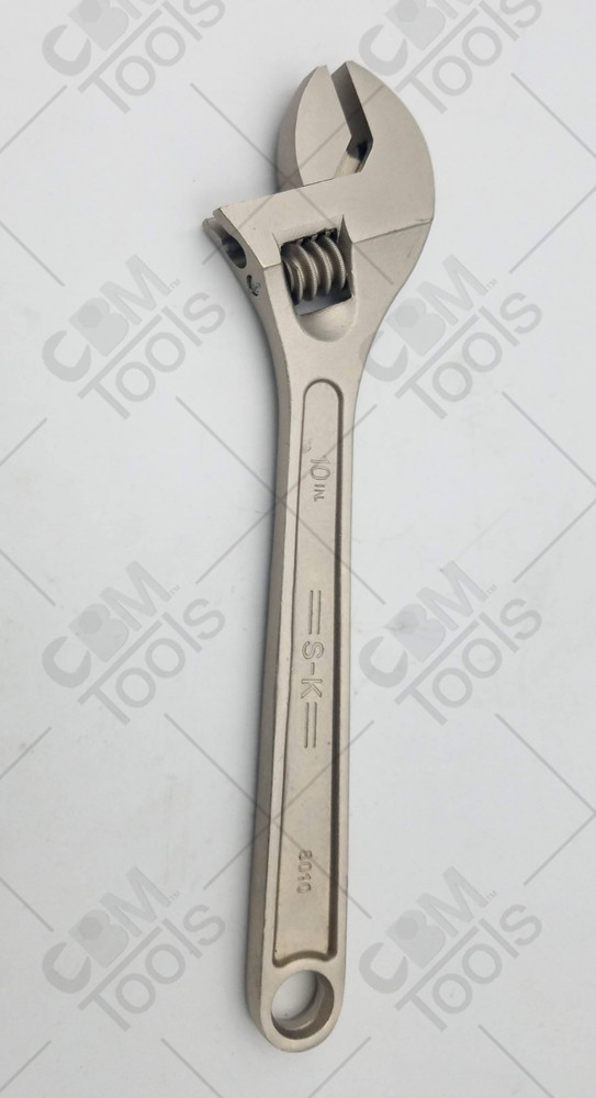 SK Hand Tools 8010 10" Adjustable Wrench
