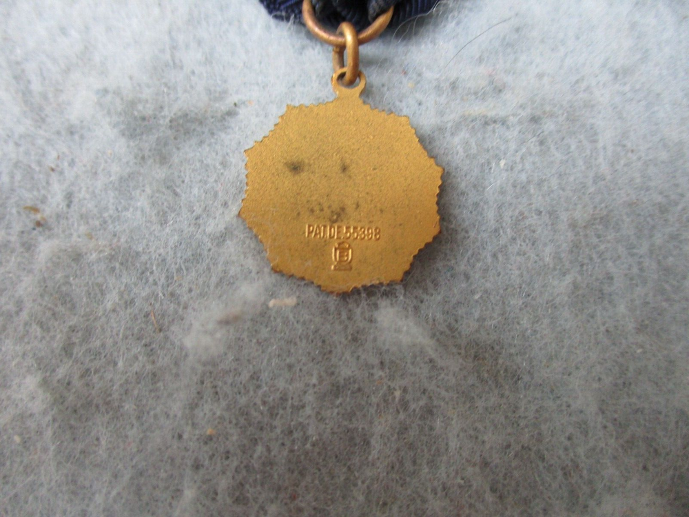 WW1 American Legion Medal President Bar Auxiliary Marked with Issue Box